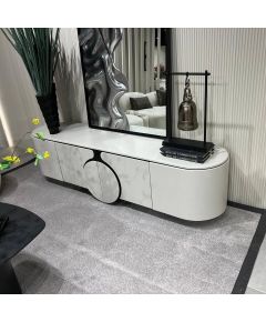 Тумба под ТВ Лофт (loft-05) Белый