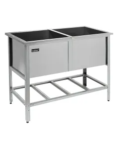 Ванна моечная Кобор ВМС/2-154/80/430