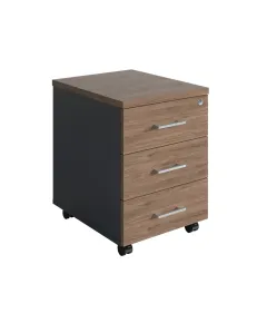 Тумба выкатная NPW-406 L3 тёмный орех/антрацит