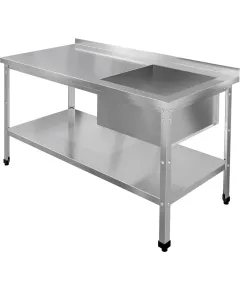 Ванна моечная с крылом RESTOINOX ВМСР/1-10/6-БПП-ЭН