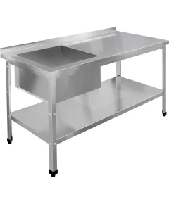 Ванна моечная с крылом RESTOINOX ВМСР/1-15/7-БЛП-ЭЦ