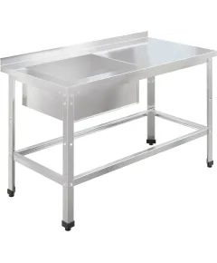 Ванна моечная с крылом RESTOINOX ВМСР/1-13/6-БЛО-ЭН