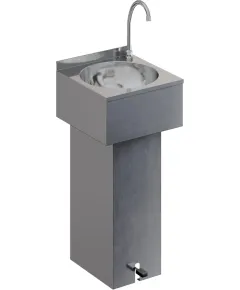 Рукомойник напольный RESTOINOX РННХГ-40/40-Б
