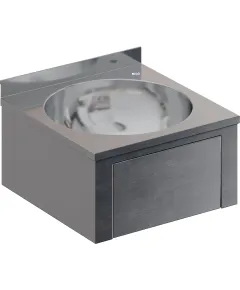 Рукомойник настенный коленный RESTOINOX РНКXГ-40/40-Б