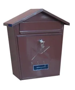 Почтовый ящик уличный ВН-21 коричневый