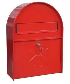 Почтовый ящик уличный ВН-26 красный