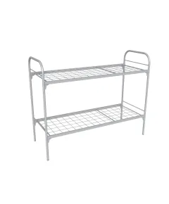 Кровать двухъярусная для рабочих КА-2-1/187х70