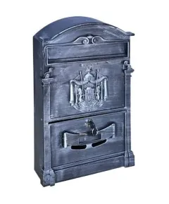 Почтовый ящик уличный ВН-12 серый антик