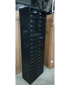 Шкаф абонентский Регион РА.2.38 ЧЕРНЫЙ (СПб)