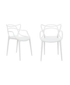 Комплект из 2-х стульев Masters белый