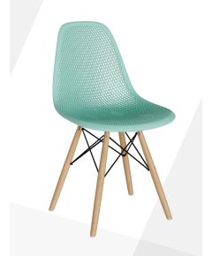 Стул Eames ажурный мятный