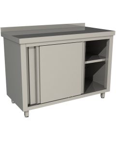 Стол производственный купе RESTOINOX СПЗК-16/6-Б 1600x600x850 мм