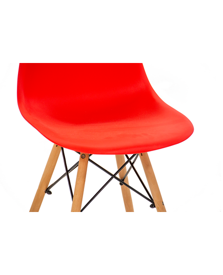 Стул Eames красный, изображение 2