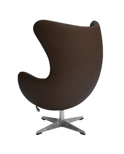 Кресло EGG STYLE CHAIR натуральная кожа, изображение 4