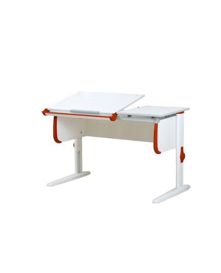 Parta 1/75 без полок (ЛДСП: Белый | ДЭП: Оранжевый | КСО.13 Белый), изображение 46