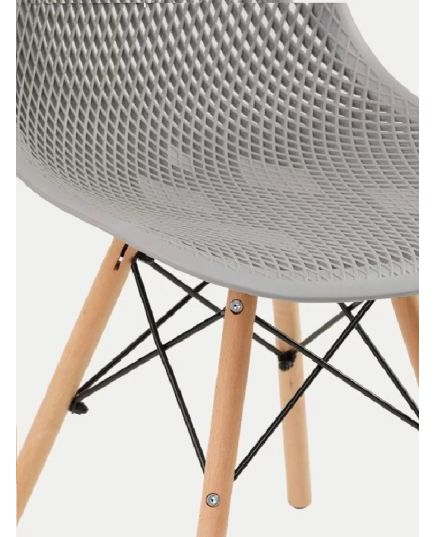 Стул Eames ажурный серый, изображение 4