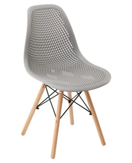 Стул Eames ажурный серый