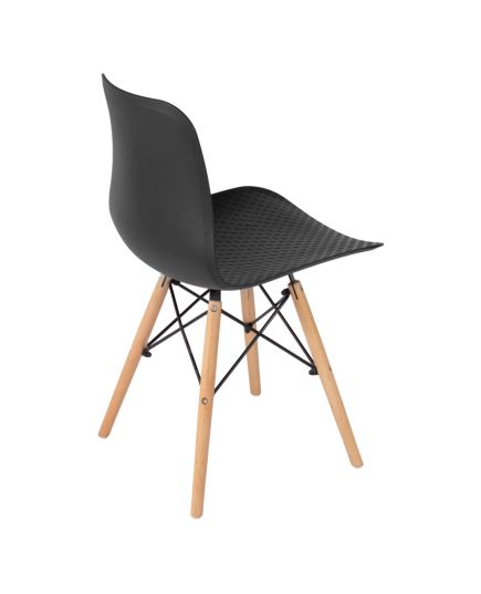 Стул Eames Waffle чёрный, изображение 3