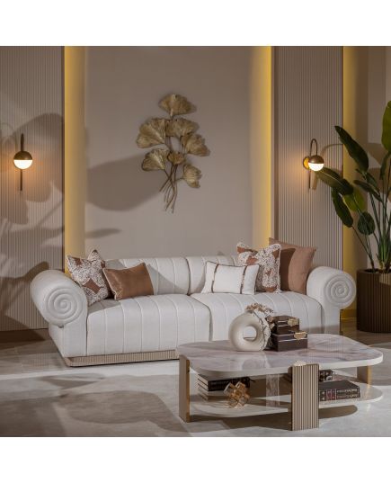 Диван Белезза 3-х местный белый (belezza-10w) Белый, изображение 2