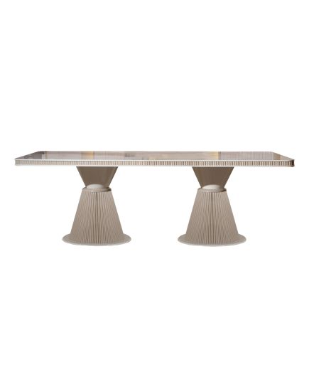 Стол обеденный Белезза 220 см (belezza-05) Бежевый