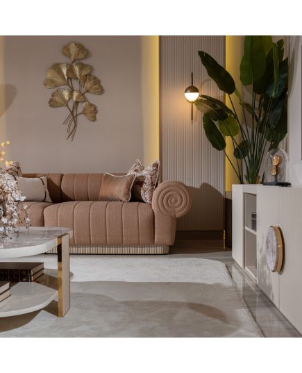 Диван Белезза 2-х местный коричневый (belezza-11) Коричневый, изображение 14