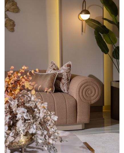 Диван Белезза 2-х местный коричневый (belezza-11) Коричневый, изображение 15