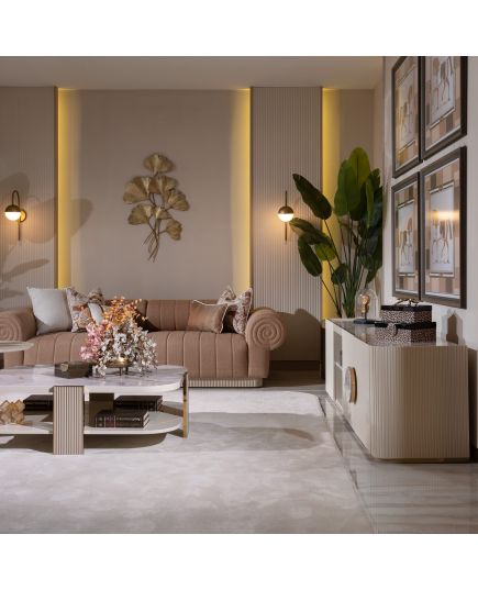 Тумба под ТВ Белезза (belezza-03) Бежевый, изображение 8