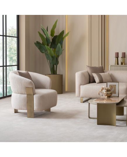 Кресло Массимо (massimo-16) Бежевый, изображение 11