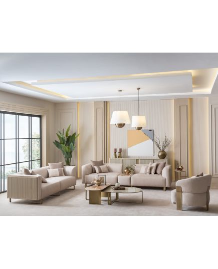 Кресло Массимо (massimo-16) Бежевый, изображение 9