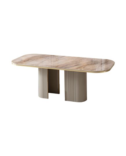 Стол обеденный Массимо 180 см (massimo-01) Бежевый