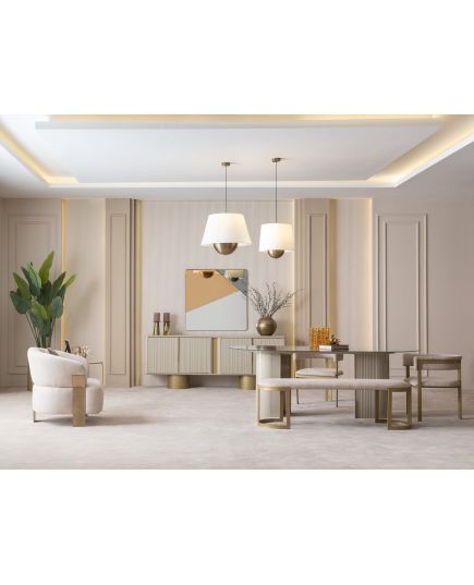 Зеркало Массимо (massimo-08) Бежевый, изображение 6