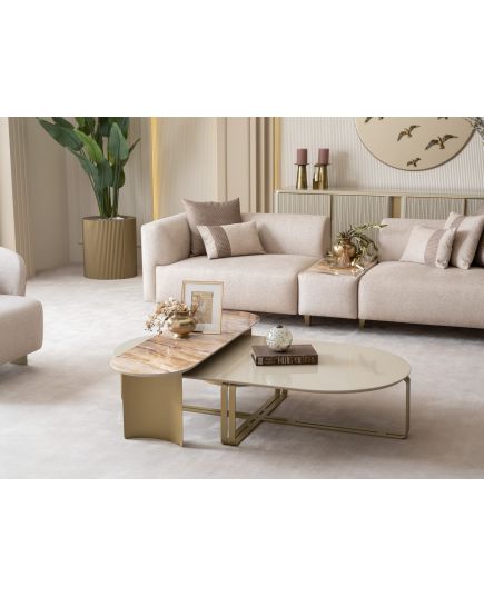 Диван Массимо со столиком (massimo-15) Бежевый, изображение 18