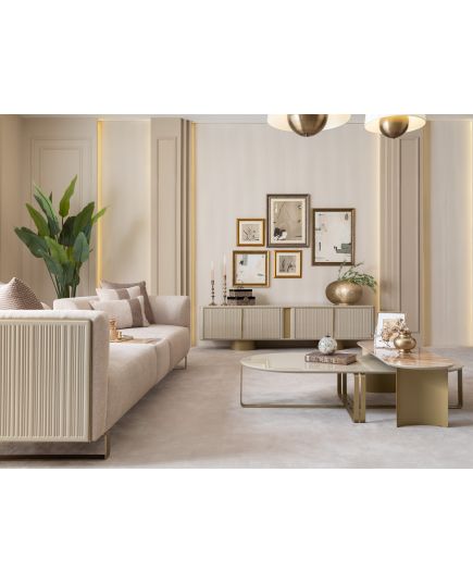 Тумба под ТВ Массимо (massimo-07) Бежевый, изображение 14