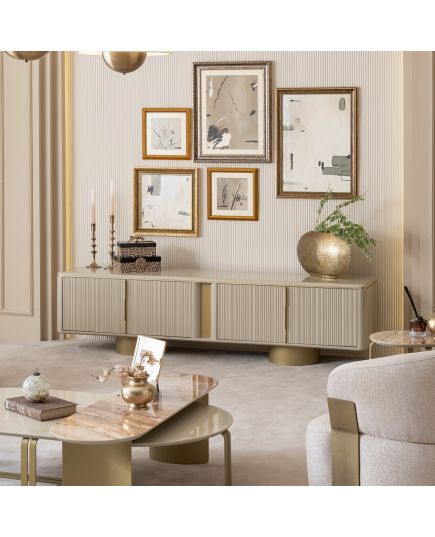 Тумба под ТВ Массимо (massimo-07) Бежевый, изображение 2