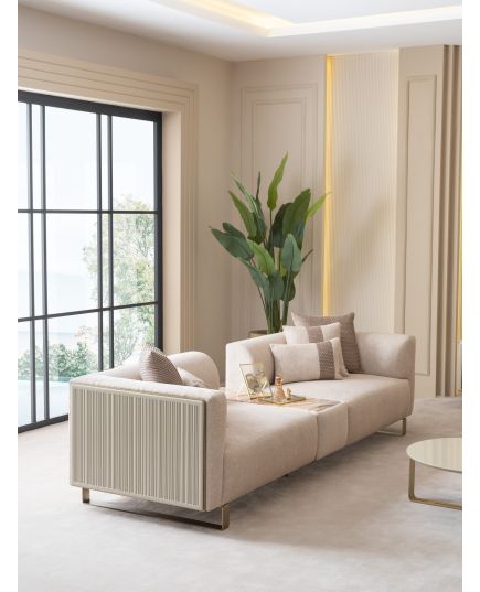 Диван Массимо со столиком (massimo-15) Бежевый, изображение 9