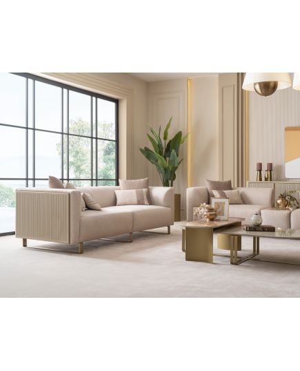 Диван Массимо 4-х местный (massimo-14) Бежевый, изображение 8