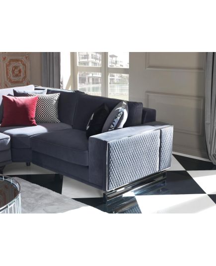 Диван угловой Пафлагония 301,5 (paphlagonia-02) Серый, изображение 4