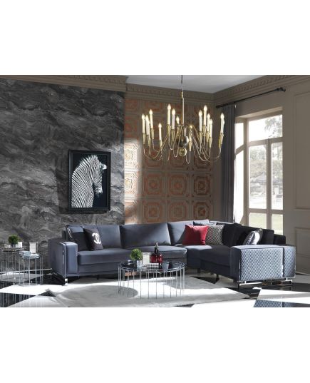 Диван угловой Пафлагония 301 (paphlagonia-01) Серый, изображение 2