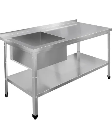 Ванна моечная с крылом RESTOINOX ВМСР/1-15/7-БЛП-ЭЦ