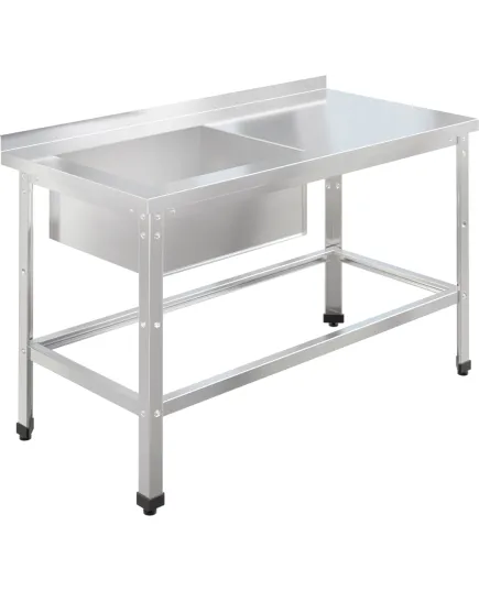 Ванна моечная с крылом RESTOINOX ВМСР/1-13/6-БЛО-ЭН