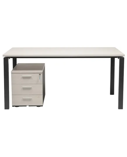 Стол NT 160x70 темный орех/серый, изображение 3