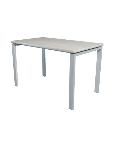 Стол NT 120x70 белое дерево/серый