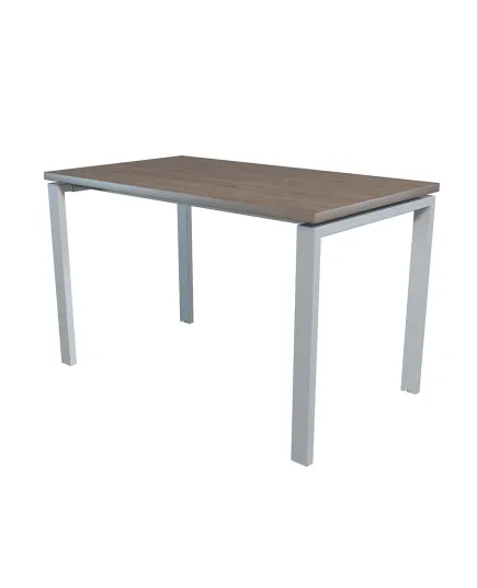 Стол NT 120x70 темный орех/серый