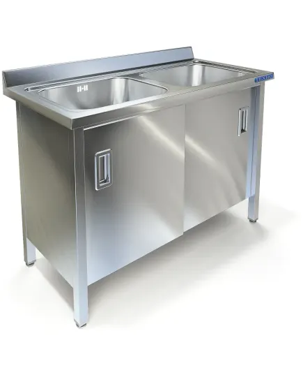 Ванна моечная цельнотянутая с фартуком ВМ-24/446