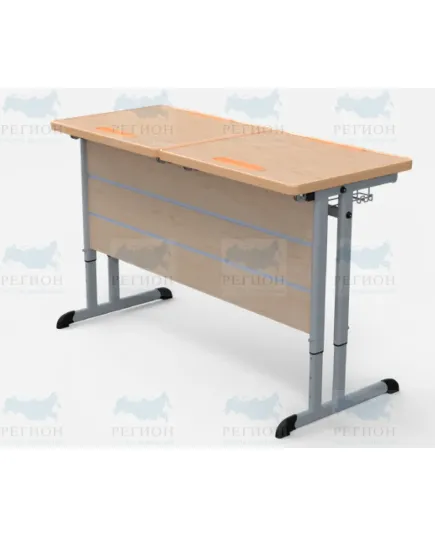 Стол ученический двухместный ДН-25/2, изображение 2