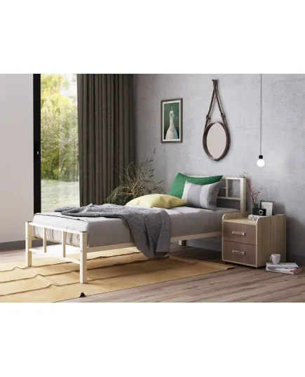 Кровать КАДИС бежевая/190х90, изображение 2