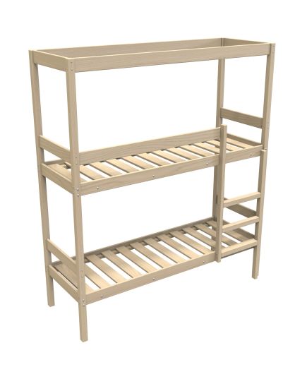 Кровать деревянная КД/2-ШТ/200/80