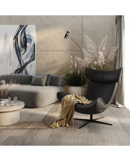 Кресло TORO черный, экокожа, изображение 11