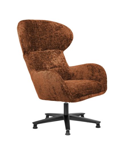 Кресло Teddy терракотовый шенилл