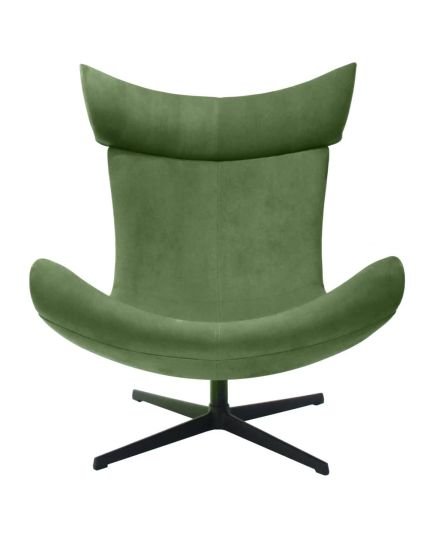 Кресло TORO зеленый, искусственная замша, изображение 3